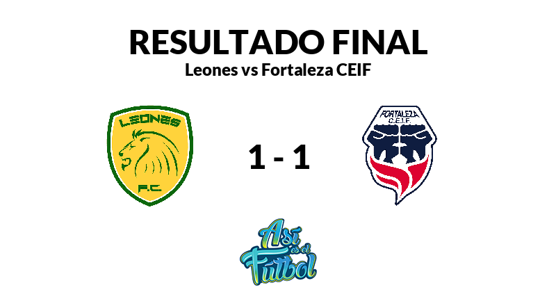 Pronóstico de Leones vs Fortaleza CEIF - 02/09/2022 05:30 pm