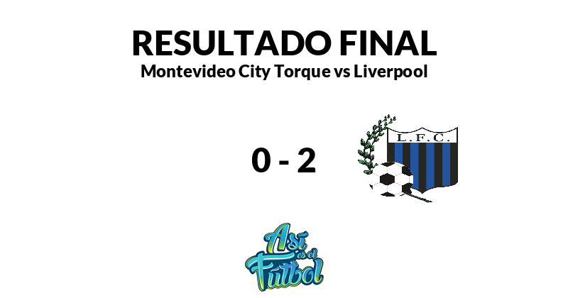 Liverpool le ganó 3 a 2 a Montevideo City Torque y quedó como